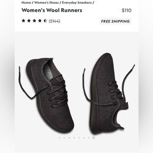 BARELY WORN Allbirds Wool Runner EUC Size 8